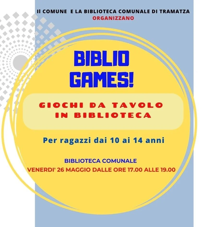 Bibliogames - giochi da tavolo in biblioteca