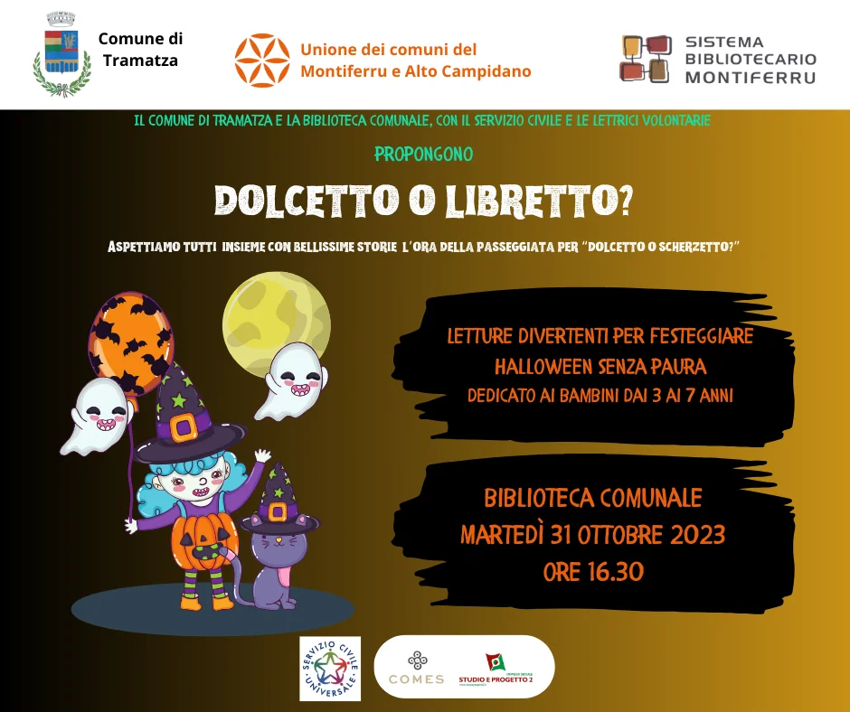 Attività 'Dolcetto o libretto'